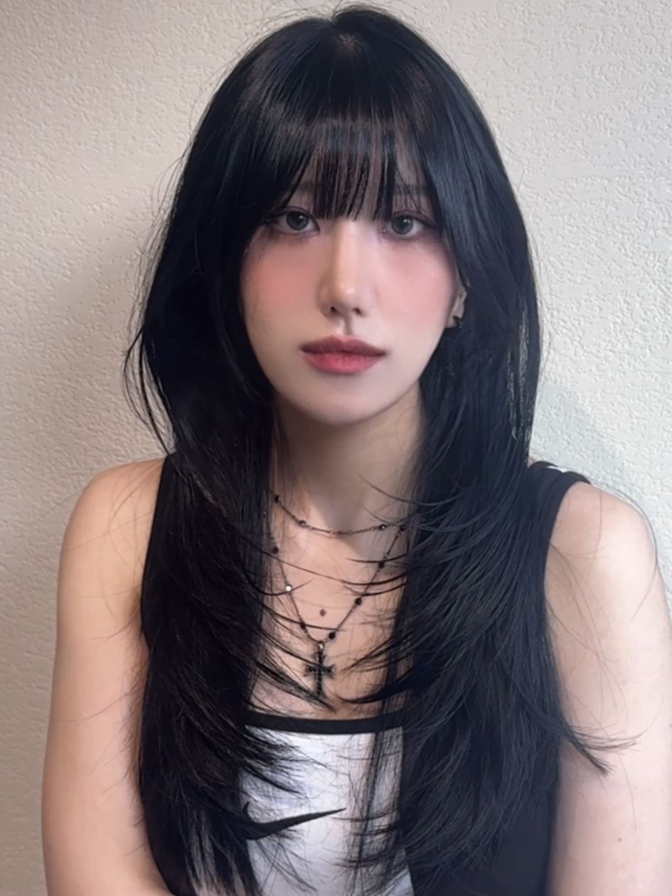 승하 디렉터의 레이어드컷 스타일 시술 결과